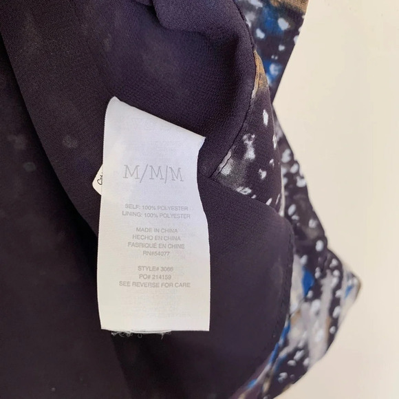 Cabi Starry Night Ruffle Blouse Style 3066 - Picture 5 of 5